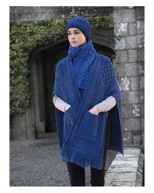 Mucros Weavers Traditional Irish Fisherman Scarf